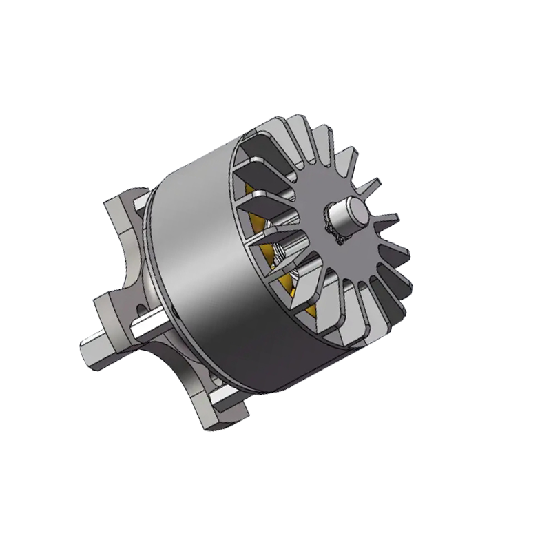 Motor robotika medis berlari cepat tanpa sikat dengan gearhead Seri WO42 berdiameter 42mm