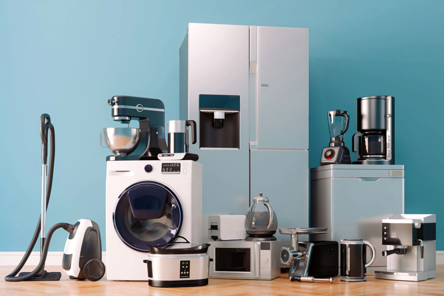 Peralatan ventilasi dan peralatan rumah tangga